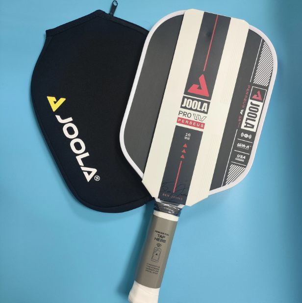 JOOLA Ben Johns Perseus Pro IV 16mm Pickleball Paddle - Lightweight Control Paddle with Protective Cover